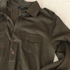 AUTHENTIC GUCCI MEN’S BUTTON UP LONG SLEEVE